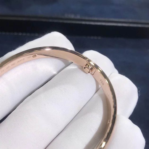 18k pink gold cartier love bracelet 4 diamonds 6209cb520bed5