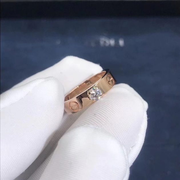 18k pink gold cartier wedding rings 6209c454871c7