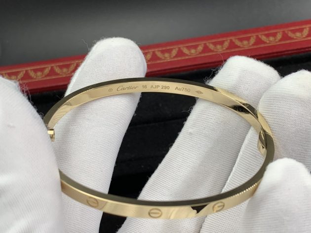 18k yellow gold cartier love bracelet bracelet small model b6047517 6209c09cdf124