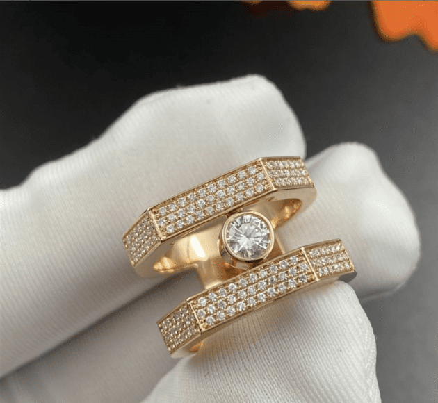 18k yellow gold messika move pei pave diamond ring 6786 620a5c5f05eb6