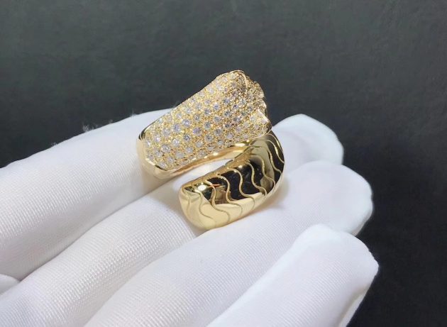 18k yellow gold panthere de cartier diamond head panthere ring 6209dfaf8995f