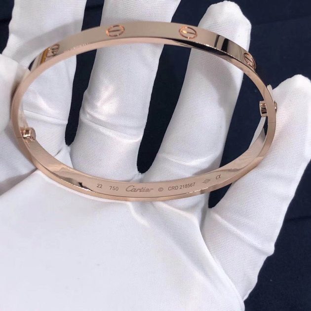 cartier love bracelet 18k pink gold b6035617 6209bf2a85b98