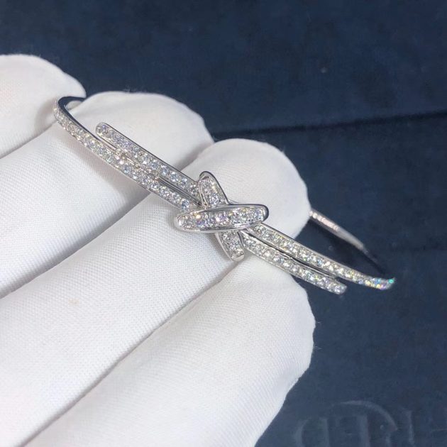 chaumet jeux de liens 18kt white gold bracelet brilliant cut diamonds 081798 620a69dd90262