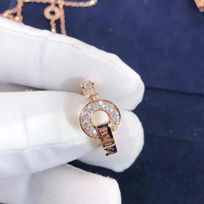 BVLGARI 18 kt rose gold ring