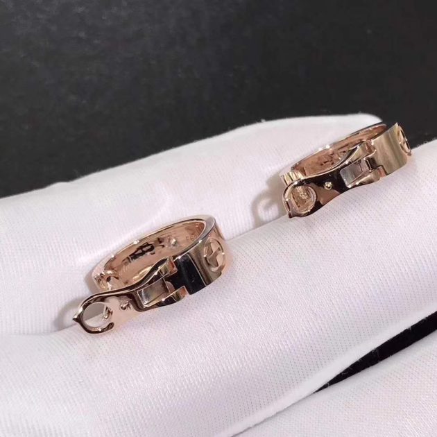 designer cartier love earrings 18k pink gold set 1 diamond 6209d7d1c70ff