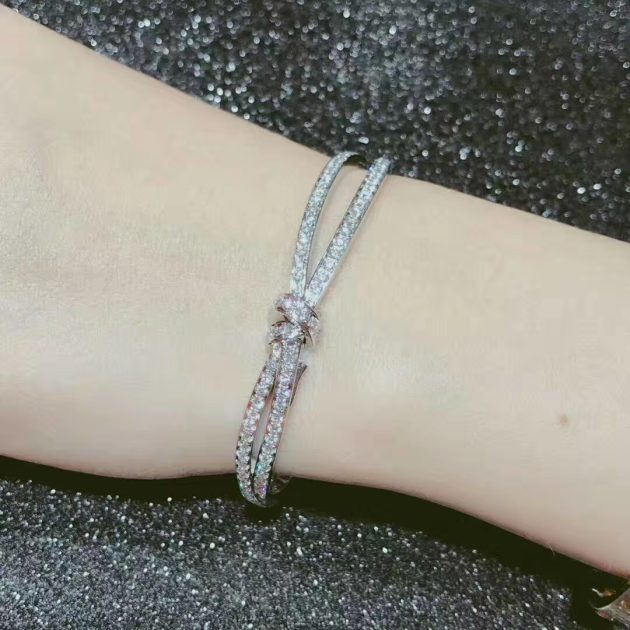 designer chaumet liens seduction white gold bracelet fully set with diamonds 620a7ef4c0c59
