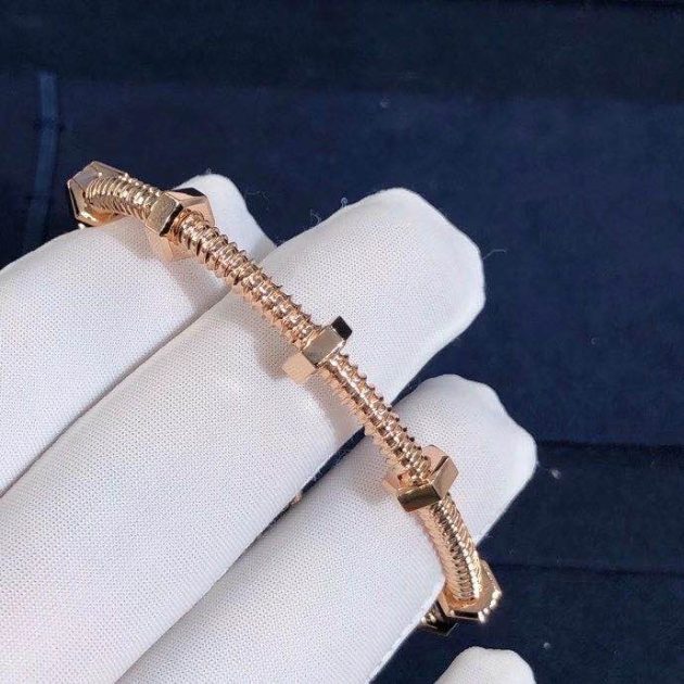 ecrou de cartier 18k pink gold bracelet b6049517 6209b28a0f27c