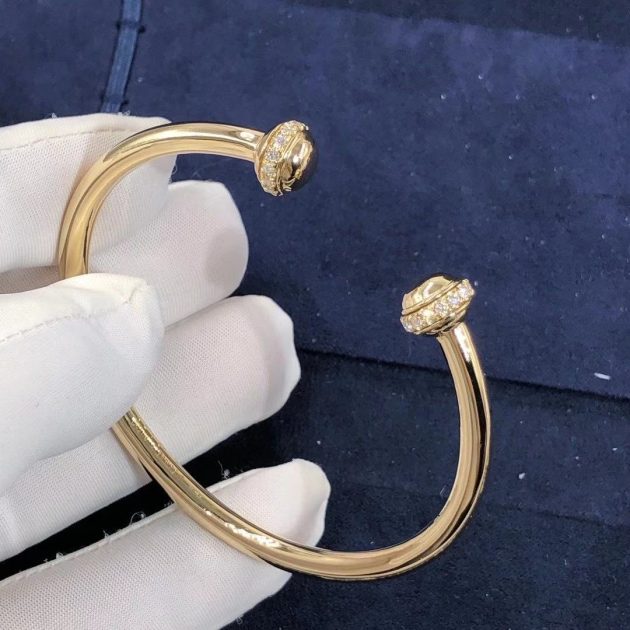 piaget possession open bangle bracelet 18k yellow gold with diamonds 620a43c2cbd56