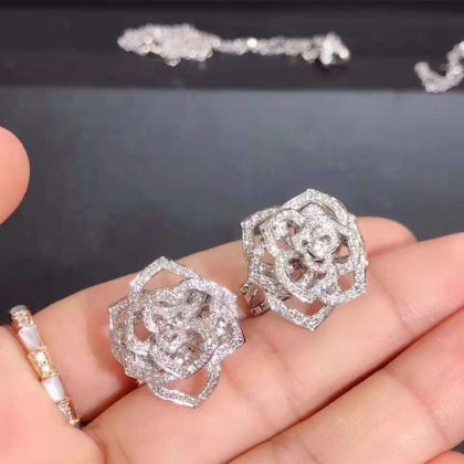 Piaget Rose earrings