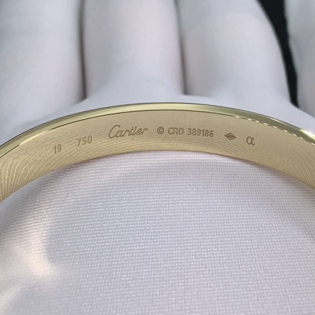 real 18k gold cartier love bracelet 6209d2dac153d