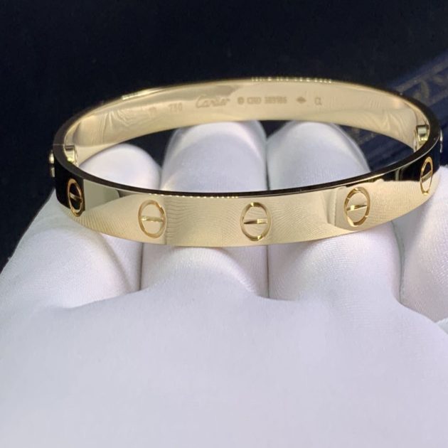 real 18k gold cartier love bracelet 6209d2de6e381