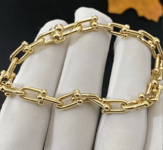 tiffany hardwear link 18k yellow gold bracelet 6209edc2aada6