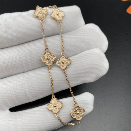 Alhambra 18K Rose Gold Bracelet