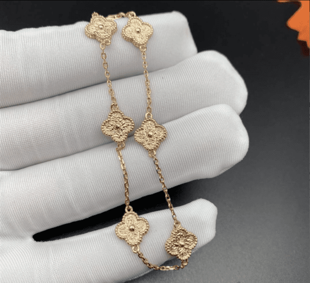 Alhambra 18K Rose Gold Bracelet